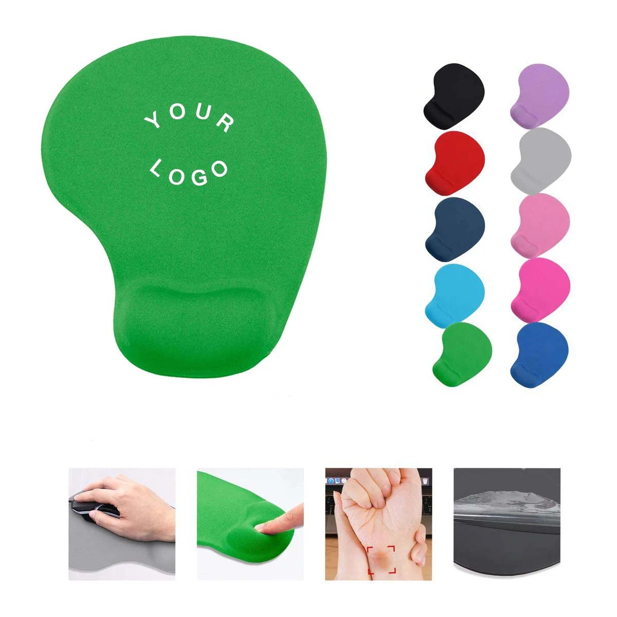 Silicone Gel Mouse Pad with Durable Anti Deformation Design 1