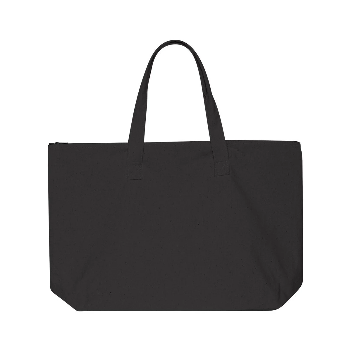 Tote with Top Zippered Closure - 8863, custom tote bag with logo imprint 1