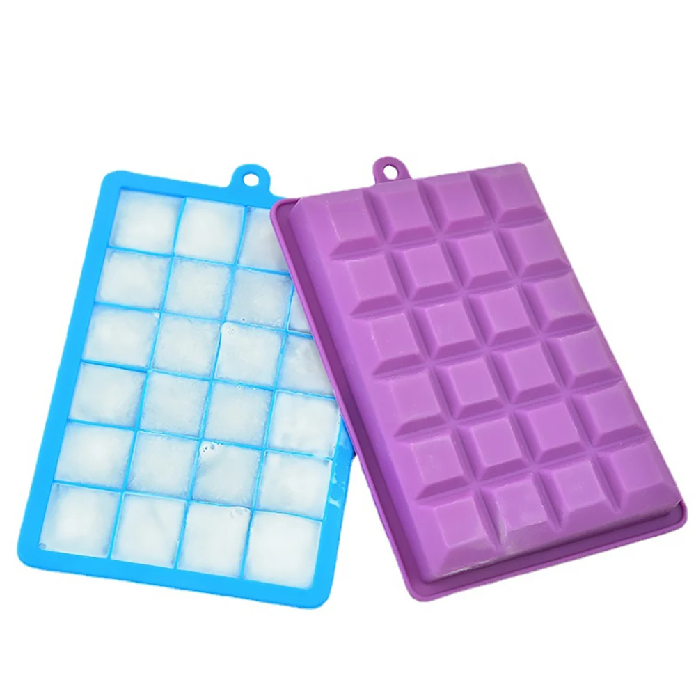 Square Silicone Ice Tray 24 Grid 1