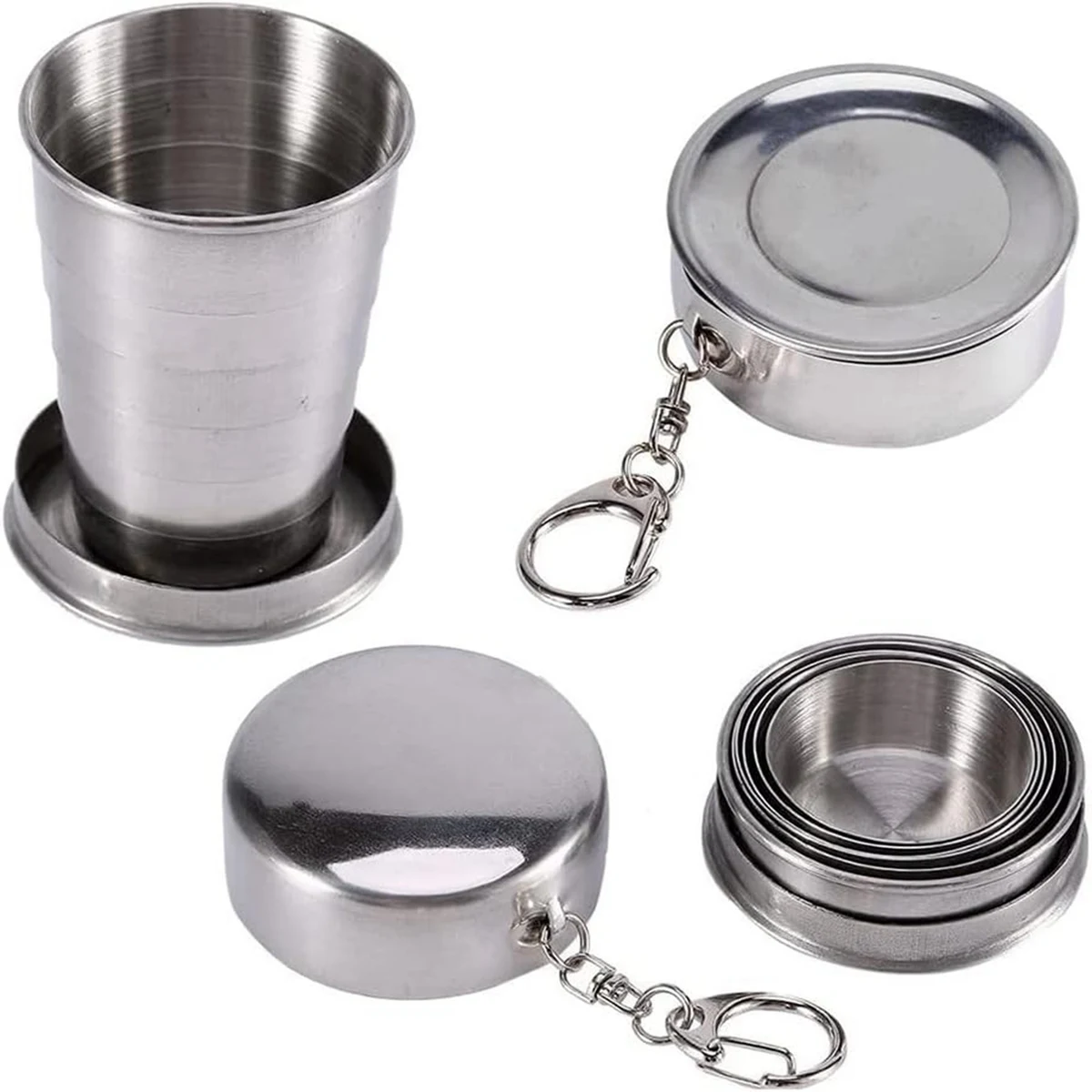 150Ml Stainless Steel Collapsible Coffee Cup 1