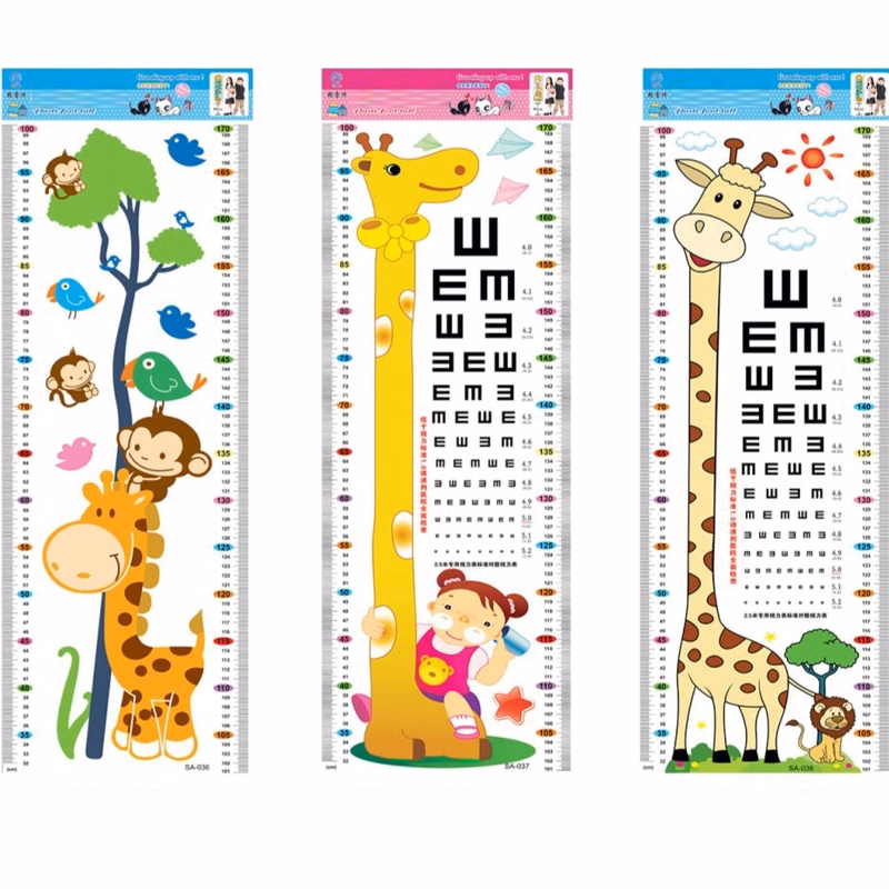 Kids Cartoon Growth Chart