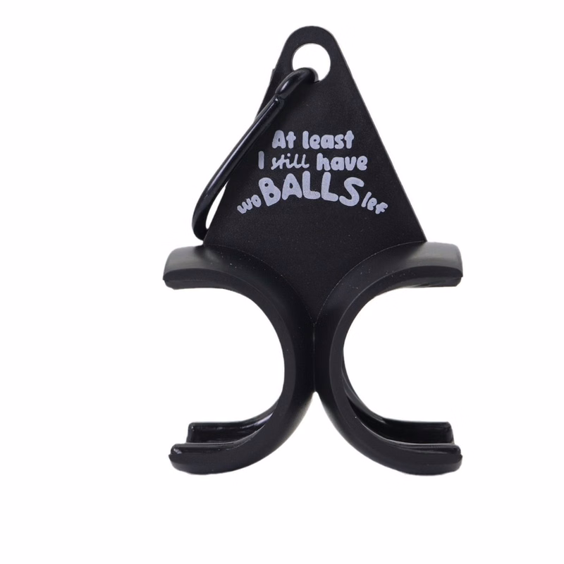 Funny Triangle Golf Ball Holder Clip