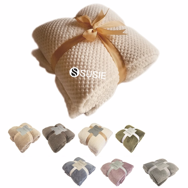 Coral Velvet Blanket