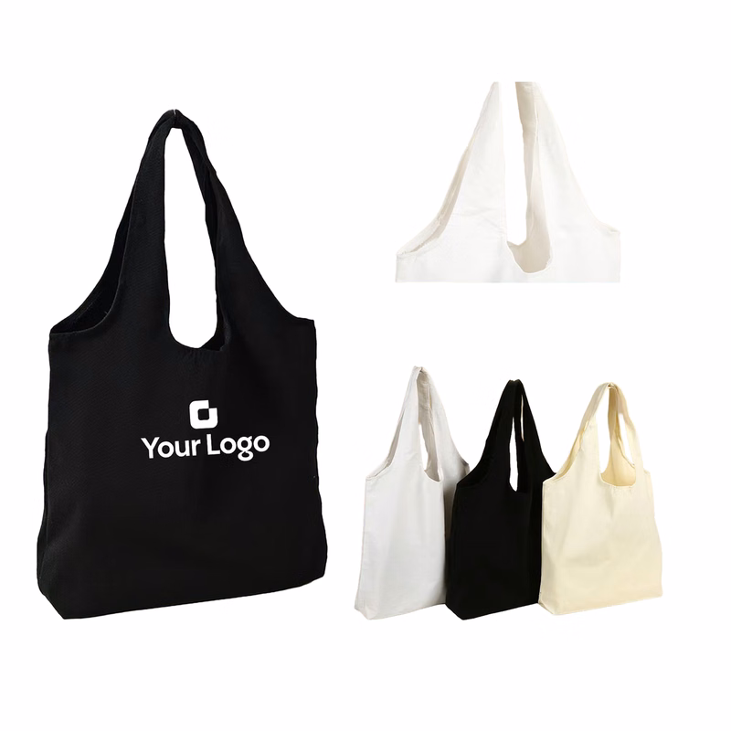 Blank Cotton Custom Logo Promotional Canvas Tote
