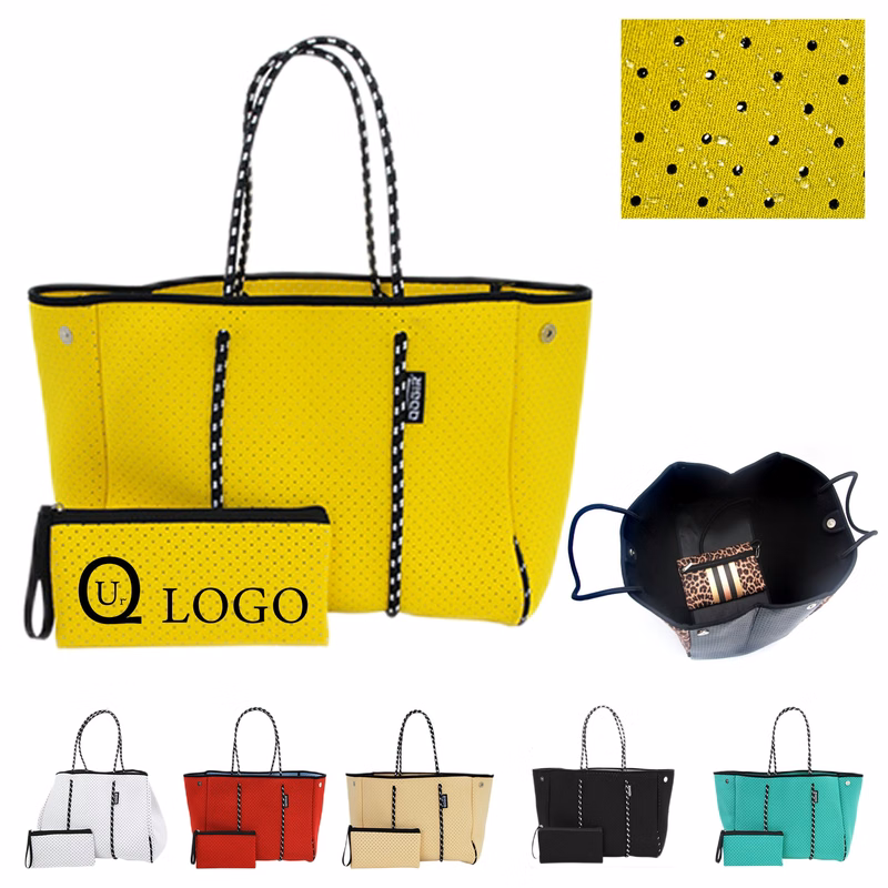 Handheld Full Perforated Beach Bag