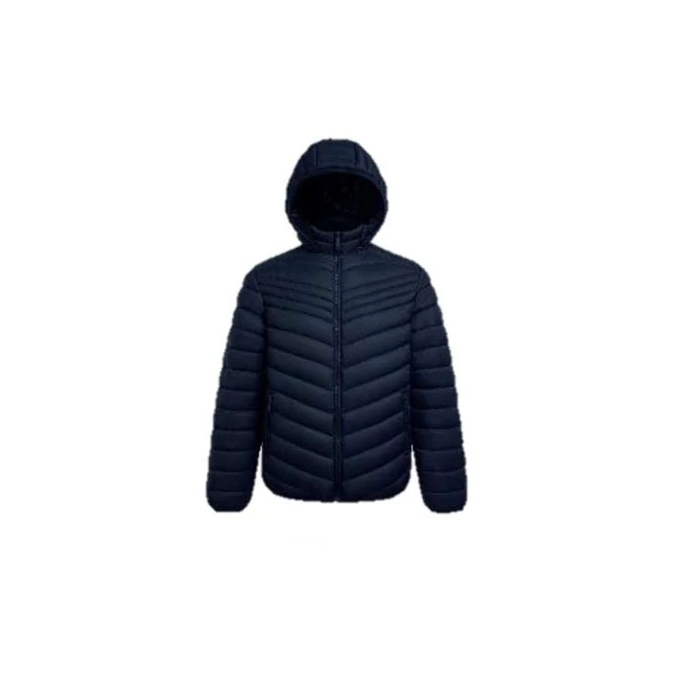 Men's Berber Lined Puffer Jackets Navy S-2X 1