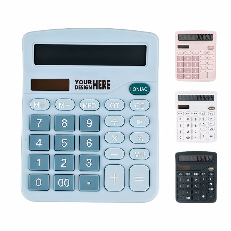12 Digit Solar Dual Power Calculator