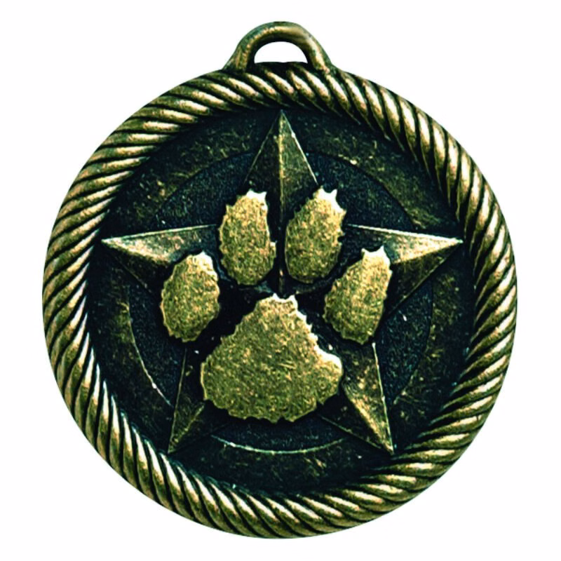 Paw Print Value Medal