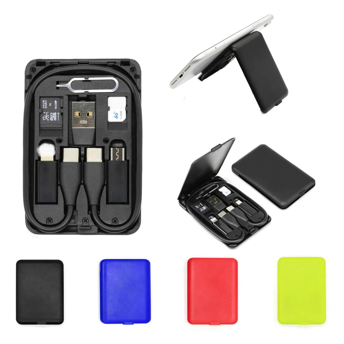 Portable Multi-Function Data Cable Storage Box 1