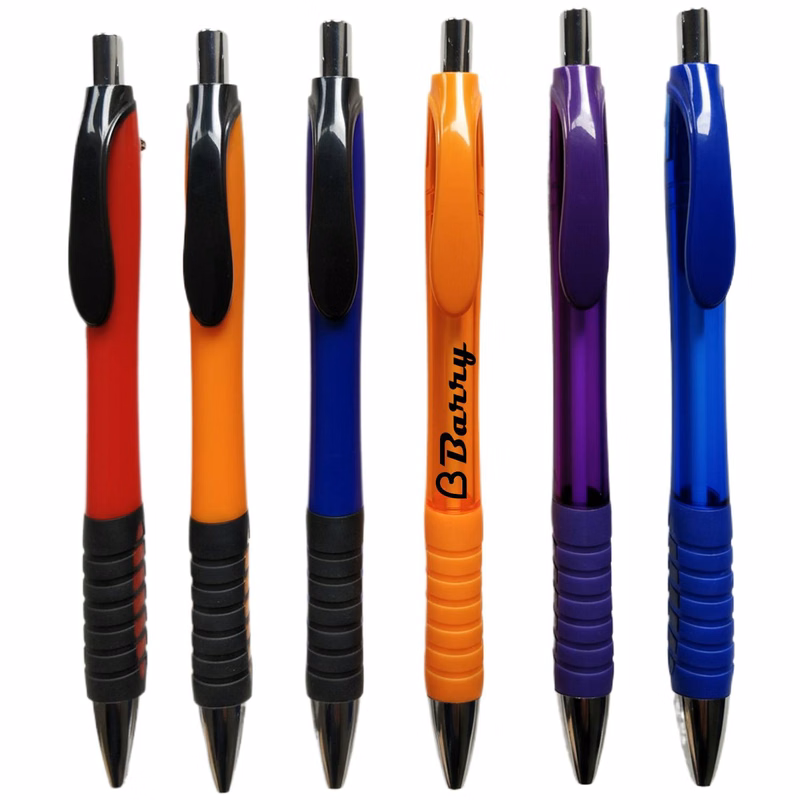 Retractable Soft Grip Business Ballpoint Pen
