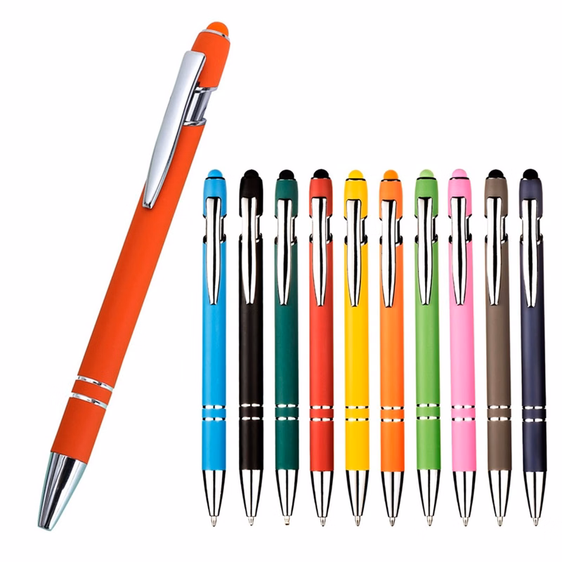 Soft Touch Metal Pen