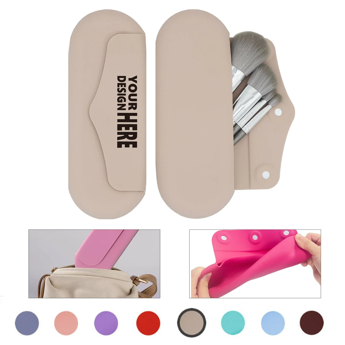 Silicone Makeup Tools Organizer 1