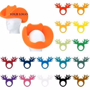 Large Antlers Foam Visor