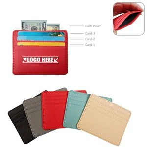 PU Leather Card Holder With Wallet 1