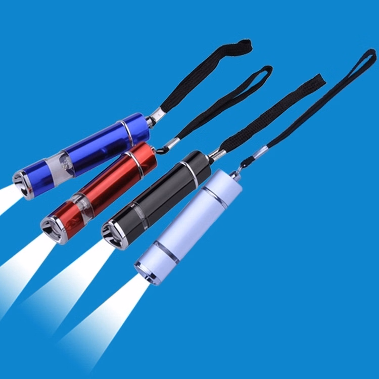Aluminum Flashlight With LED Bulb