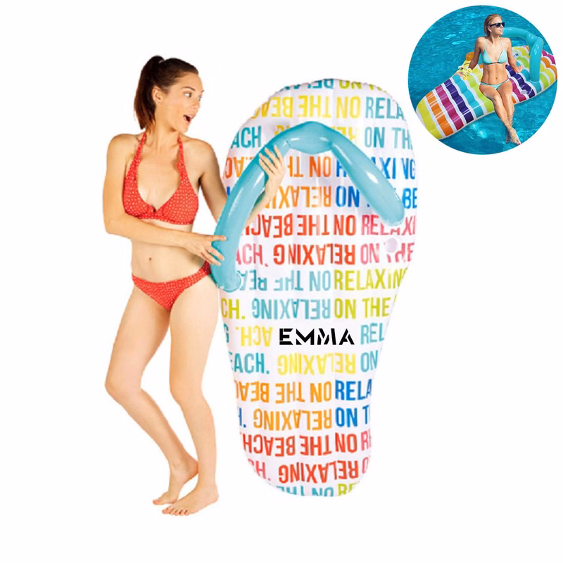 Custom Slipper Inflatable Fun Pool Float Summer