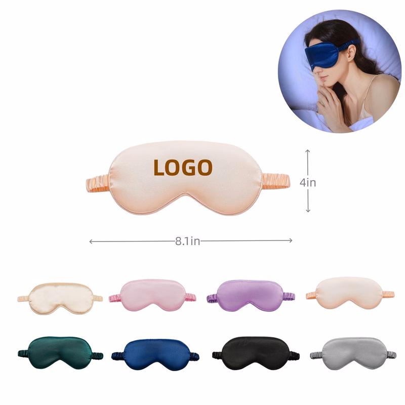 Customizable Simulated Silk Eye Masks