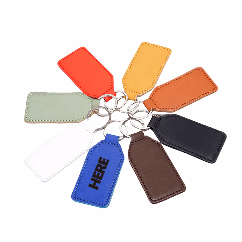 PU Leather Car Keychian