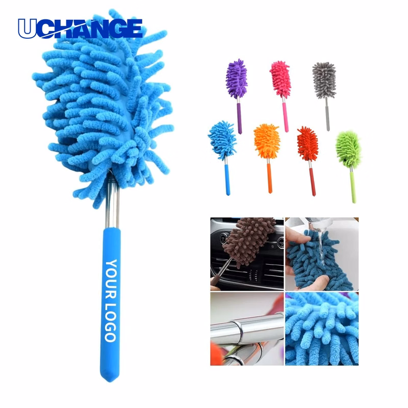 Adjustable Extendable Duster Cleaning Tool Stainless Steel