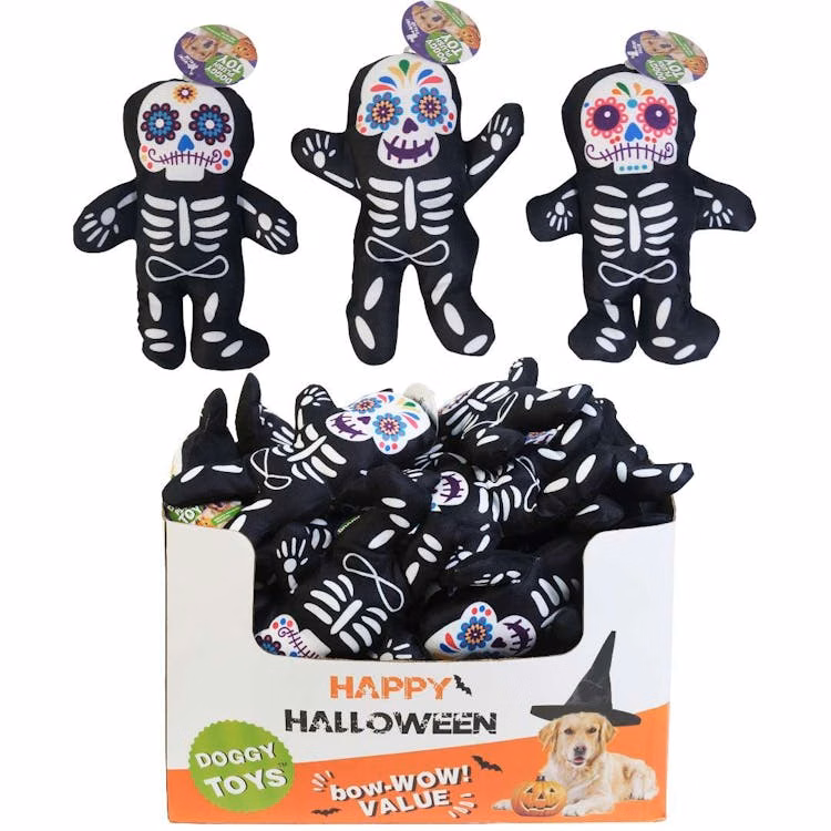 Halloween Skeleton Dog Toys - Assorted Styles