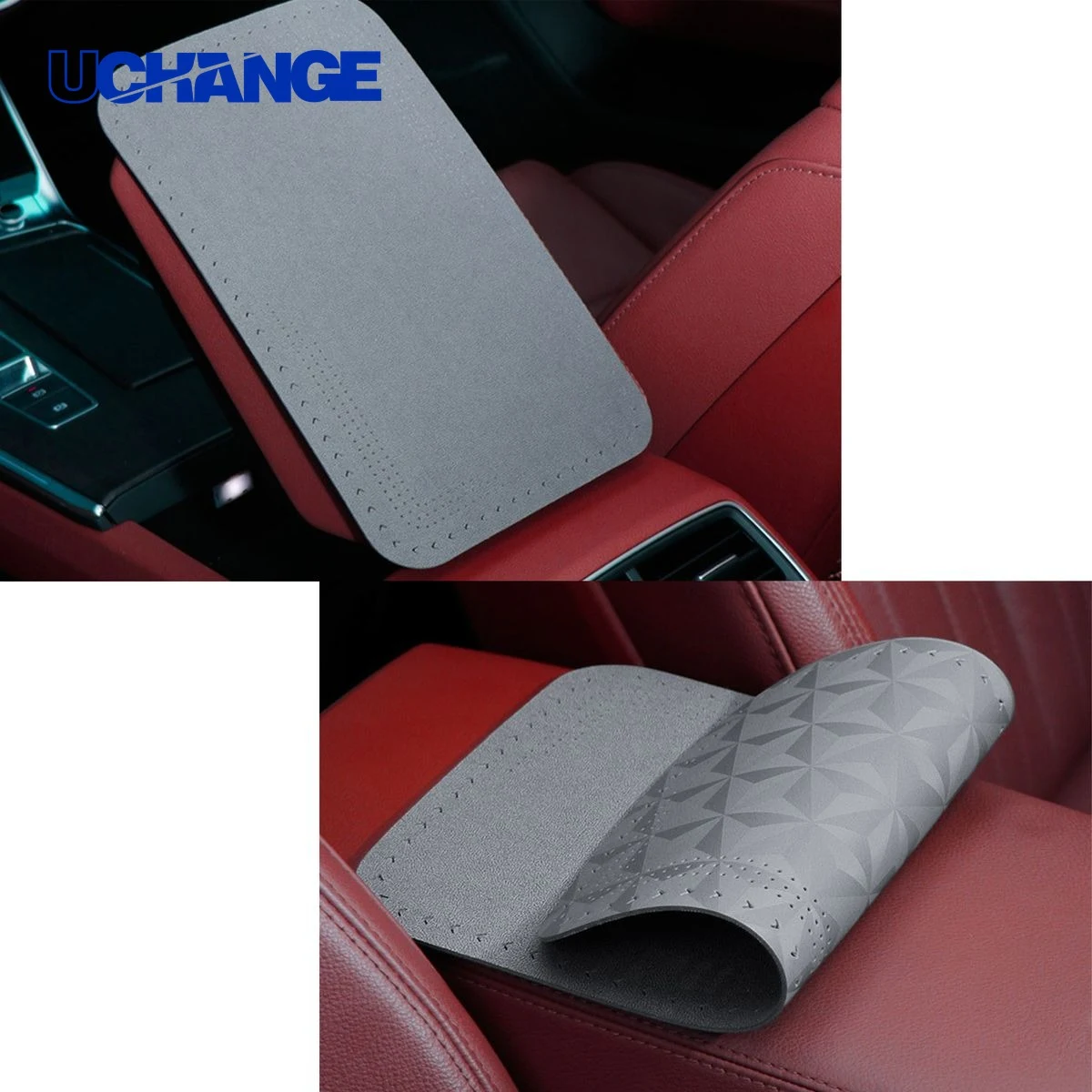 Leather Armrest Cover Pad 1
