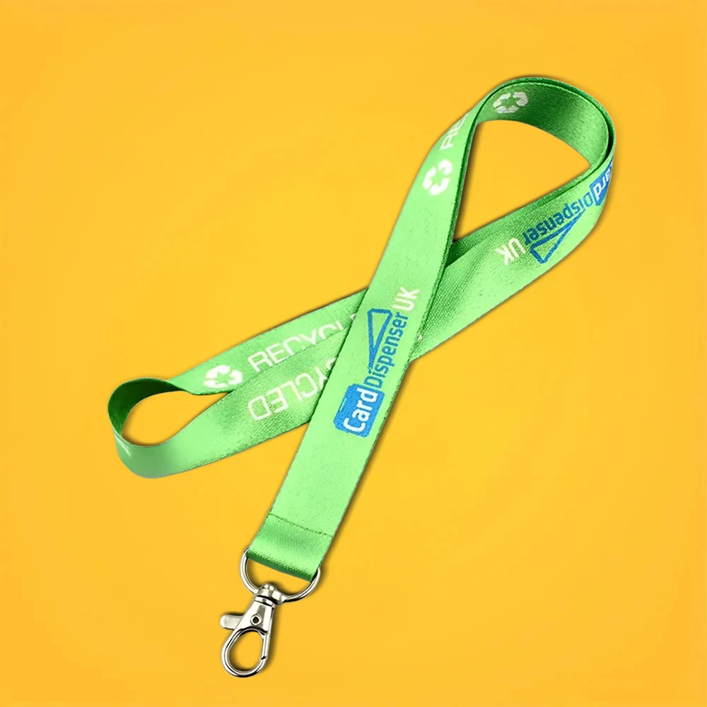 1" Recycled Polyester Lanyard 1
