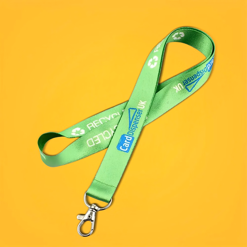 1" Recycled Polyester Lanyard