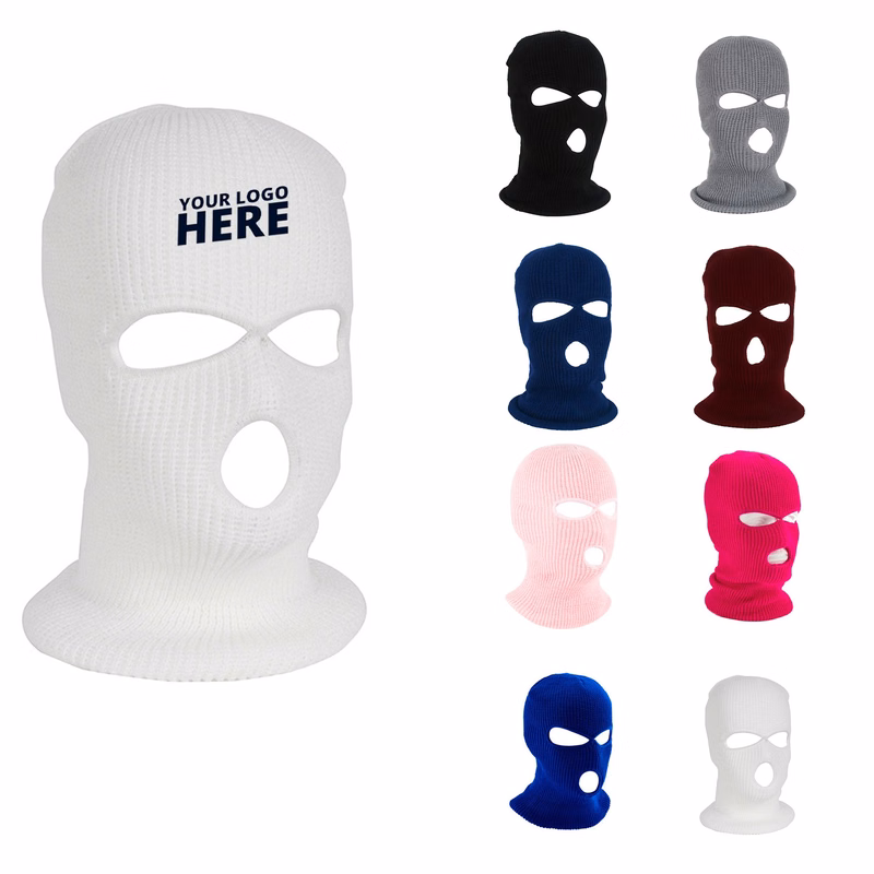 3 Hole Winter Knitted Mask
