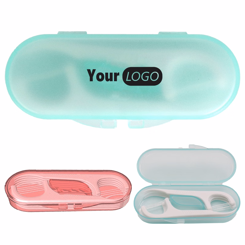 Plastic Portable 10 Pack Dental Floss Box