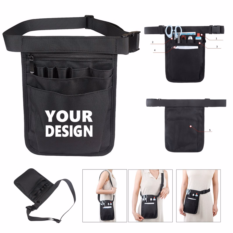 Portable Nurse Belt Organizer Bag
