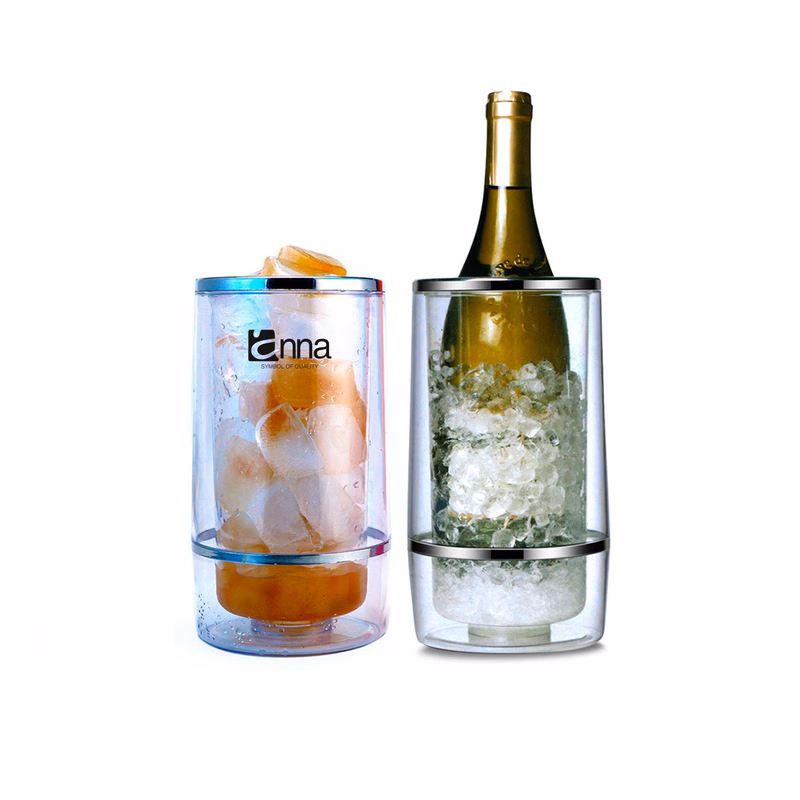 Plastic Clear Ice Bucket