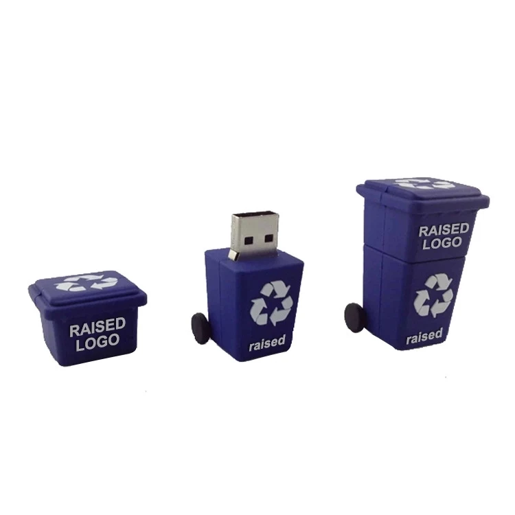 Garbage Bin Shaped USB Flash Drive 1