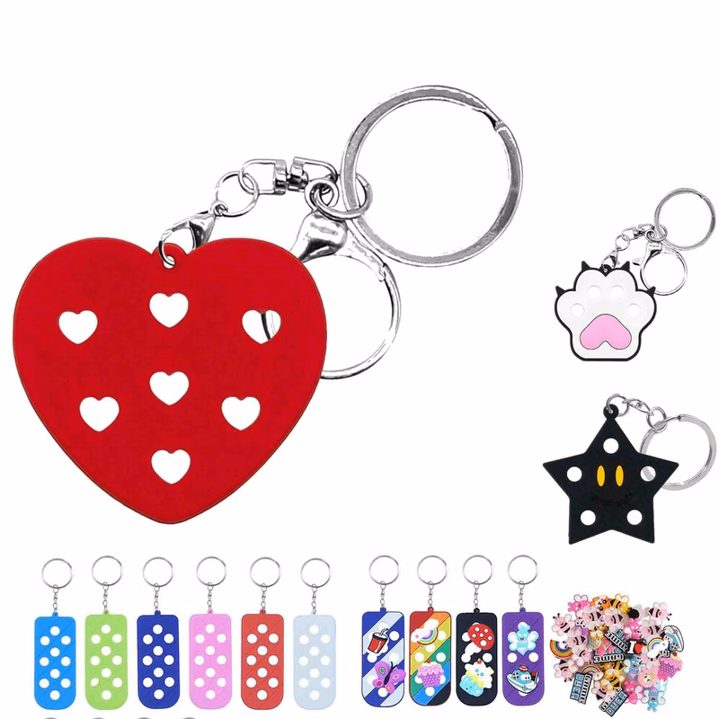 Clog Charm Keychain