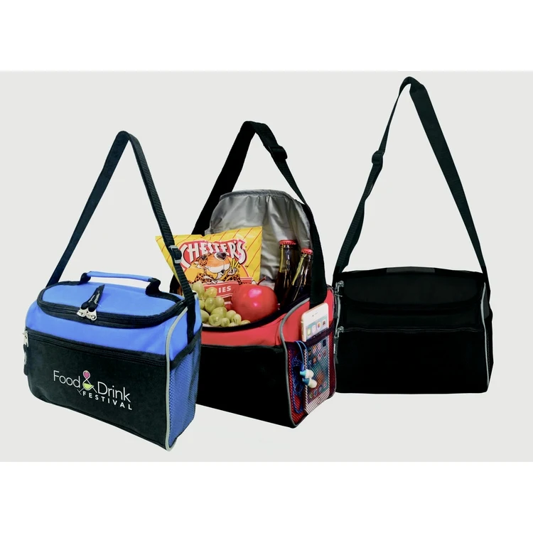 Zipper Pocket 6 Can Cooler Bag 1