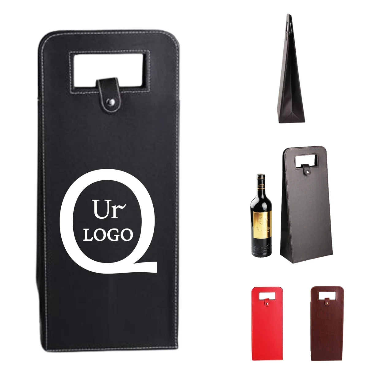 Leather Wine Bag Carrier 1