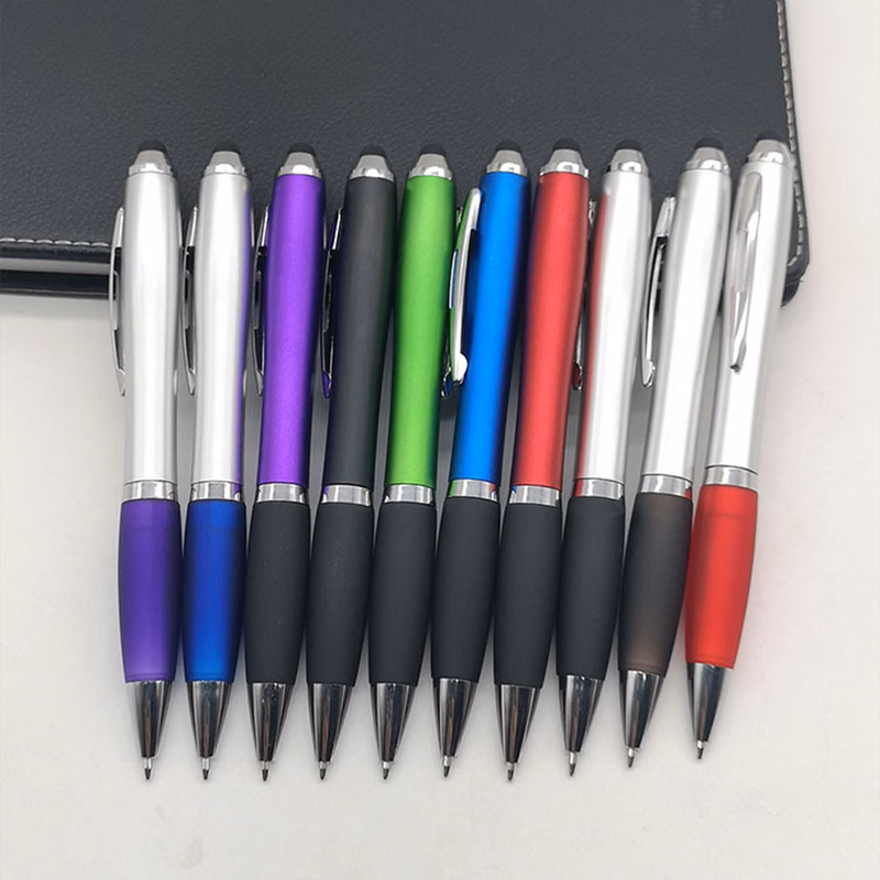 Plastic Stylus Ballpoint Pen