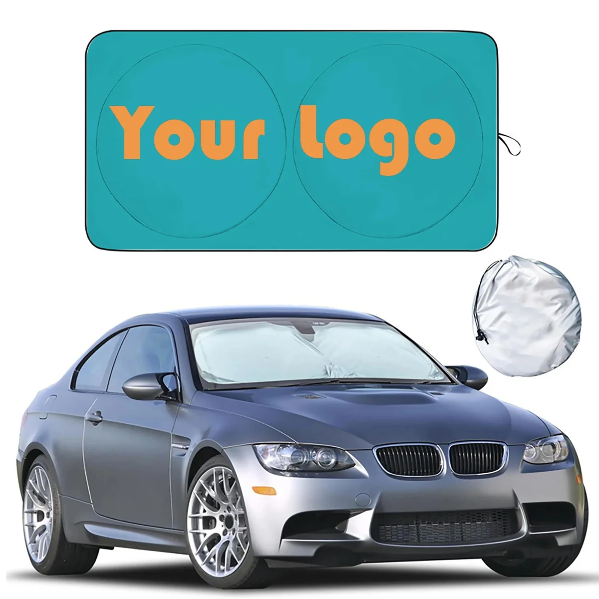 Sublimation Full Color Car Sunshade 1