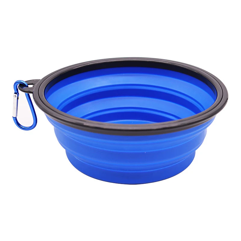 Portable and Durable Silicone Foldable Pet Bowl 1