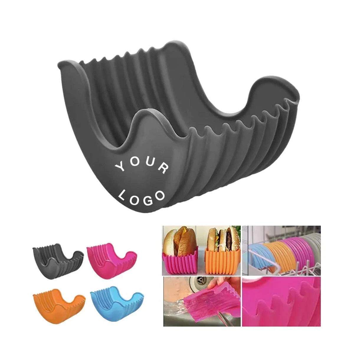 Non Slip Silicone Burger Grip 1
