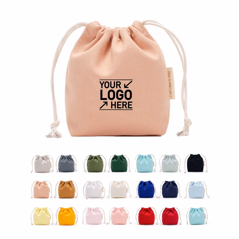 Drawstring Canvas Gift Bag