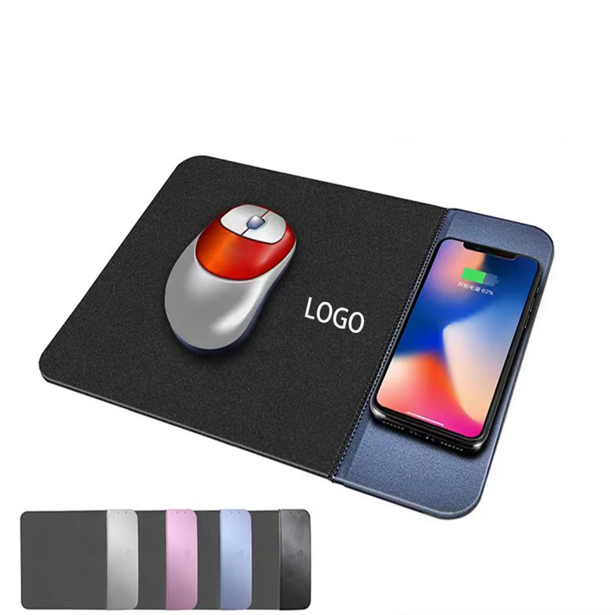 MOQ 10pcs 15W Fast Wireless Charging Mouse Pad 1