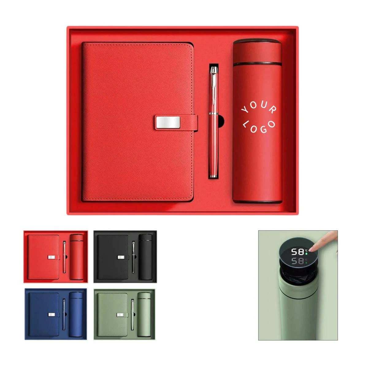 Stylish Gift Set with Pen Tumbler and Notebook 1