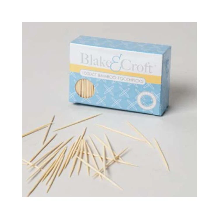 Bamboo Toothpicks - 1000 Count 1