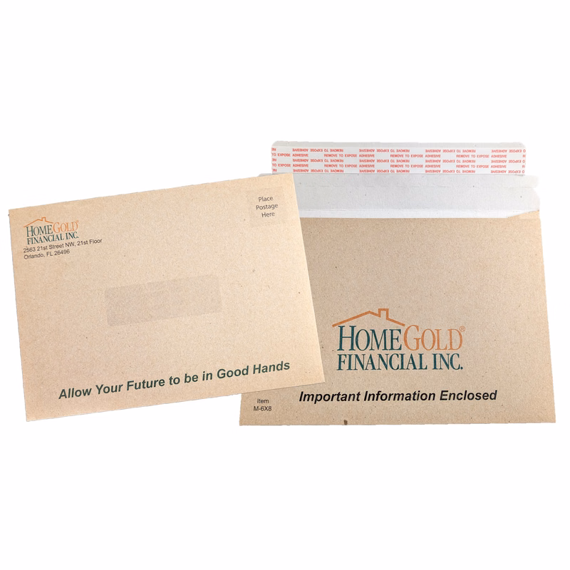 8 5/8" x 6" Kraft Mailer Envelope