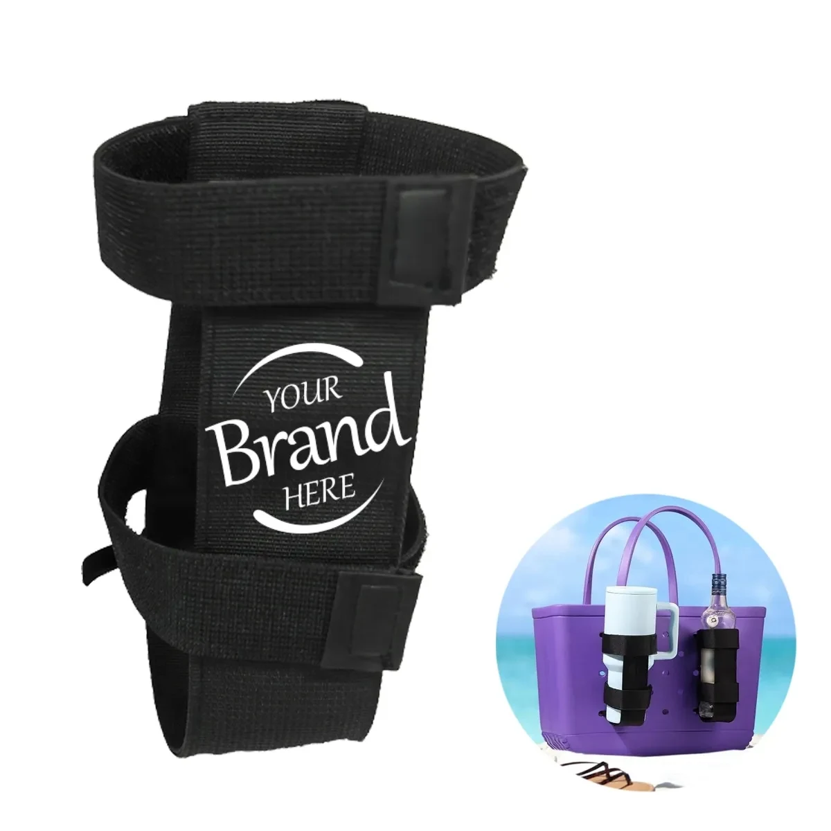 Adjustable Bogg Bag Cup Holder 1