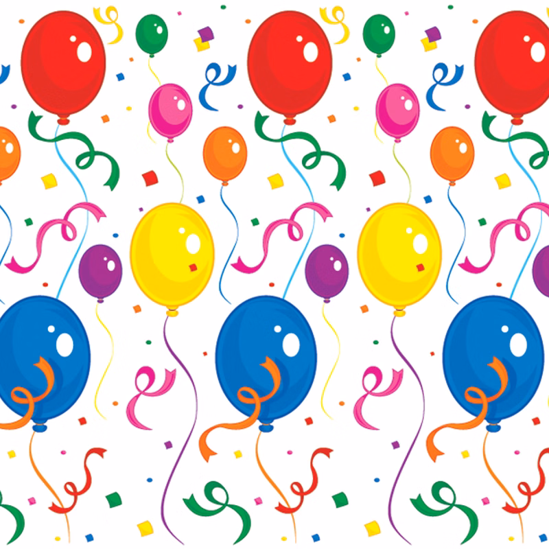 Balloons & Confetti Backdrop