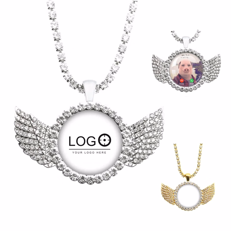 Custom Angel Pendant Necklace