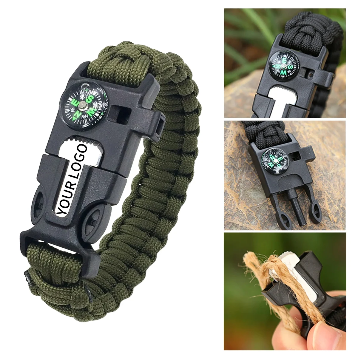 Outdoor Multifunctional Survival Bracelet 1