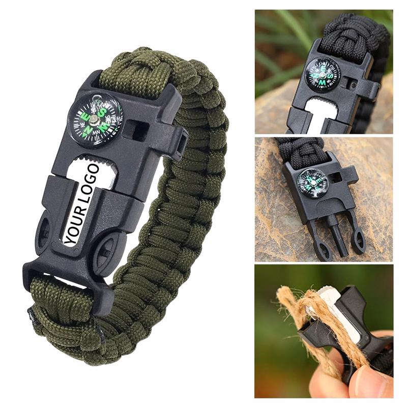 Outdoor Multifunctional Survival Bracelet