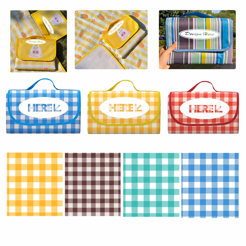 MOQ50 Waterproof Folding Picnic And Camping Mat